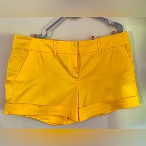 Yellow shorts
